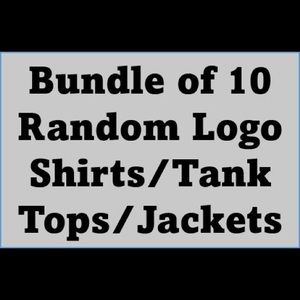 SIZE LARGE - Bundle of 10 assorted apparel items